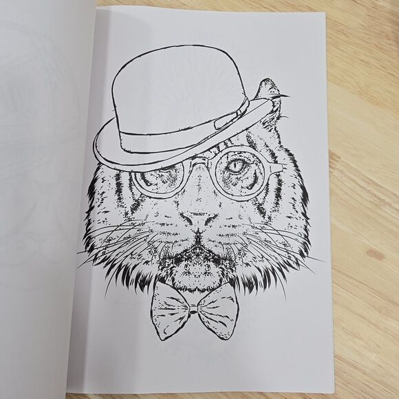 Cats with Hats For Adults Coloring Book For A Purrfect Day - Picture 6 of 6